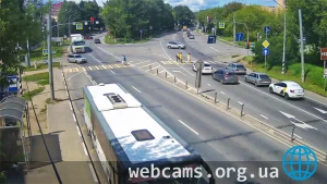 Webcam at the Sportivnaya Street stop, Klin