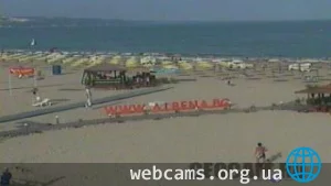 Веб-камера на пляже в Албене
