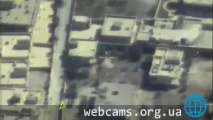 Webcam on the drone: monitoring of the districts of Aleppo from the air