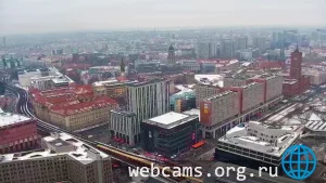 Поворотная веб-камера в центре Берлина