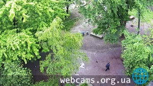 Веб-камера у детской площадки в Чернигове