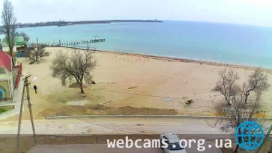 Веб-камера на пляже пгт Черноморское