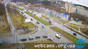 Веб-камера на перекрёстке Древлянка — Лесной