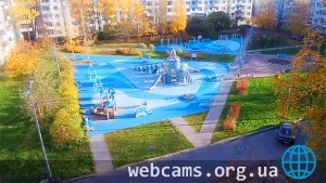 Webcam at the playground on Fedyuninsky Street, 5/1