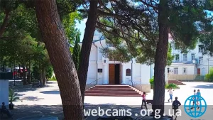 Webcam near the Temple of the Assumption, Gelendzhik