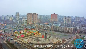 Веб-камера на площади Славы, Кузьминки, Москва