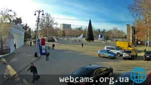 Веб-камера у Графской пристани в Севастополе