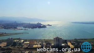 Panoramic PTZ webcam in İzmir, Turkey