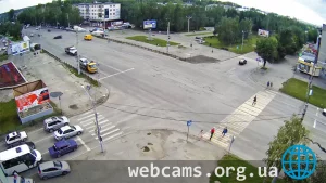 Веб-камера на перекрёстке Ленина/Коммунарский города Бийск