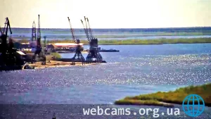 PTZ webcam in Lesozavod microdistrict of Naryan-Mar city