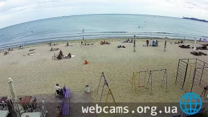 Webcam on «Luzanovka» beach in Odessa