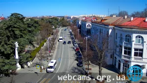 Веб-камера на проспекте Нахимова, Севастополь