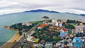 Webcam in the north of Nha Trang city, Vietnam