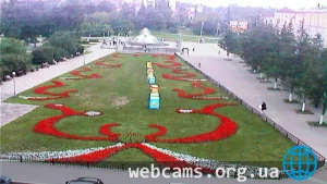 Веб-камера на Новособорной площади в Томске