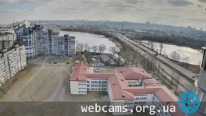 Веб-камера на Оболонском проспекте, Киев