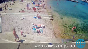 Веб-камера на пляже «Песочный», Севастополь