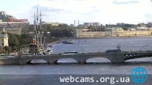 Обзорная веб-камера на Петропавловской крепости