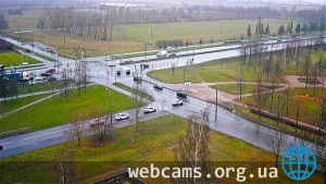 Веб-камера на перекрёстке Петербургского шоссе и Детскосельского бульвара