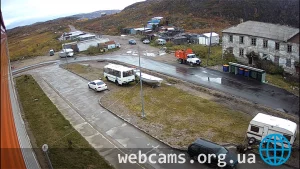 Веб-камера на Пионерской улице, Териберка