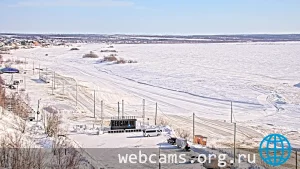 Веб-камера на берегу реки Полябта, Салехард