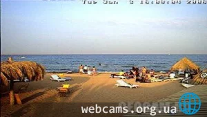 Red Sea beach webcam, Hurghada