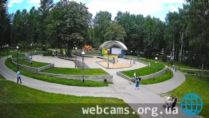 Webcam in the Sestroretsky city park, Klin