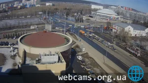 Веб-камера с видом на перекрёсток ул. Соборная - пр. Ленина (Цирк), Кемерово