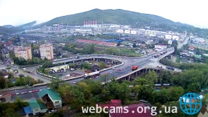 Webcam overlooking Sochi Street in Tuapse, Russia