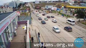 Webcam at bus stop «Campus» in Sevastopol