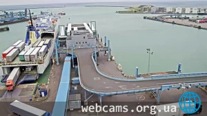Port of Trelleborg webcam: ferry terminal
