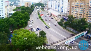 Веб-камера с видом на ТЦ «Тихоокеанский», Владивосток