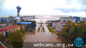 October Revolution Square Webcam, Tuapse