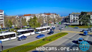 Веб-камера на площади Ушакова, Севастополь