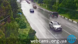 Веб-камера на улице Вакуленчука 12 в сторону ЦУМа