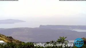 Веб-камера, показывающая вулкан, Крит