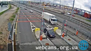 Веб-камера ЗСД в Санкт-Петербурге: cъезд на набережную реки Екатерингофка