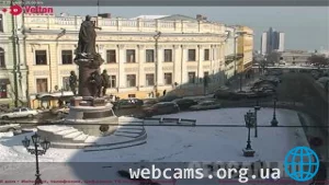 Yekaterininskaya square webcam, Odessa